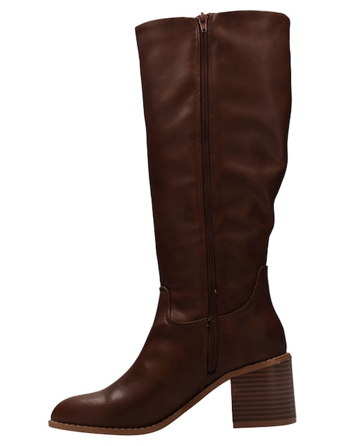 Bota media pierna para mujer