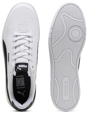 Tenis Puma Court Classic Clean para mujer