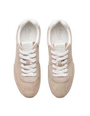 Tenis Flexi de gamuza para mujer