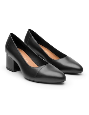 Zapatilla piel Flexi