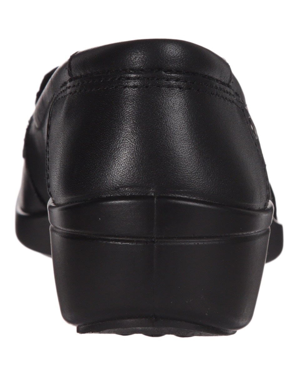 MOCASIN FLEXI, 26, NEGRO LISO PLATAFORM