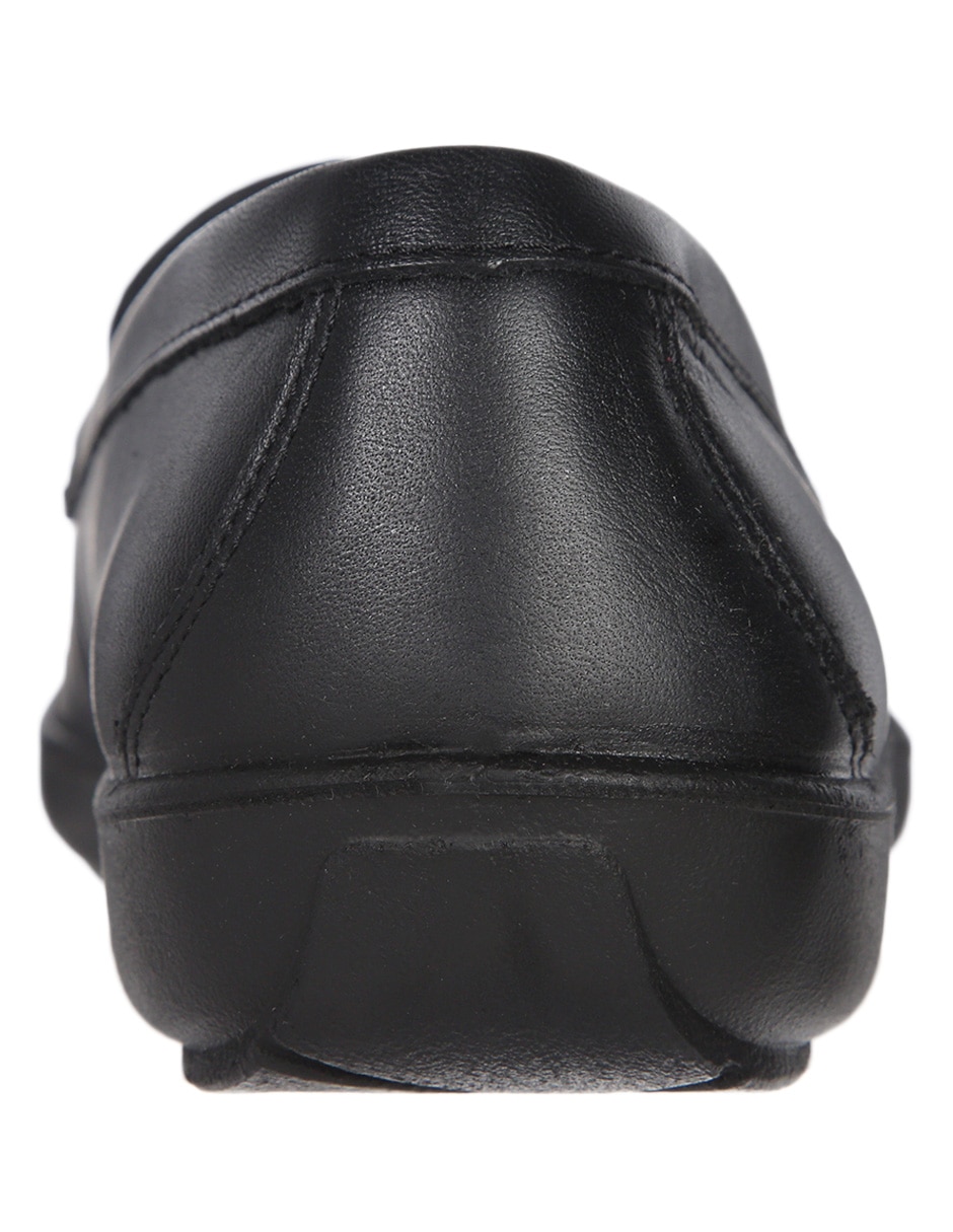 MOCASIN FLEXI, 26, NEGRO LISO FLAT AJUS