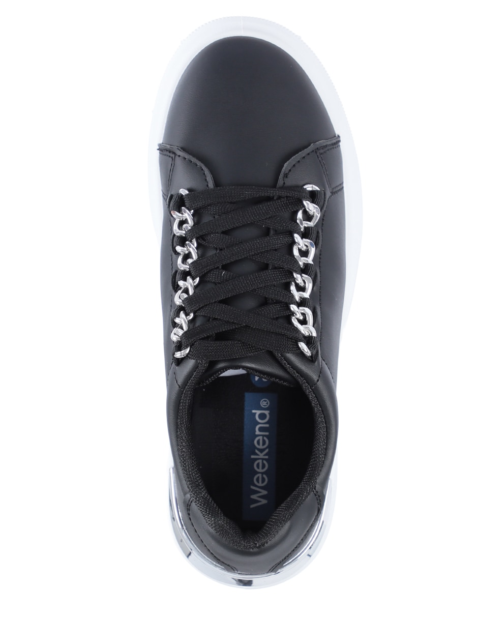 TENIS URBANO WEEKEND, 25, NEGRO 2387001