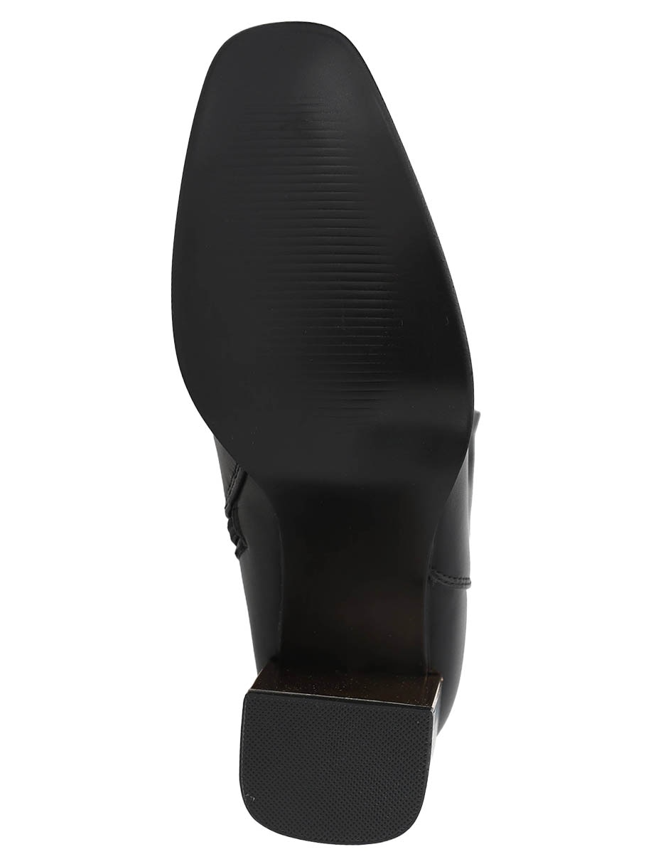 Bota pierna completa de piel para mujer 5