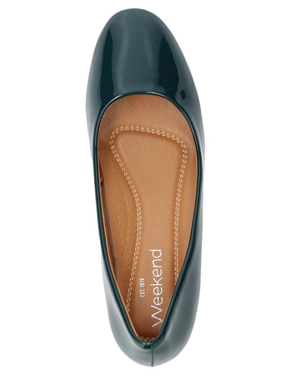 ZAPATILLA WEEKEND, 23, VERDE BOTELLA WK