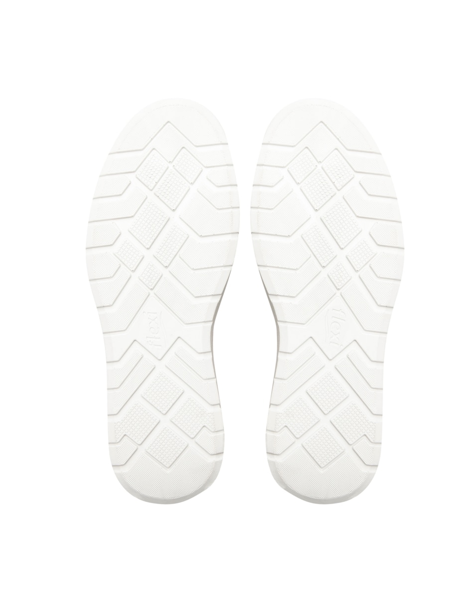 Zapato flexi de piel para mujer
