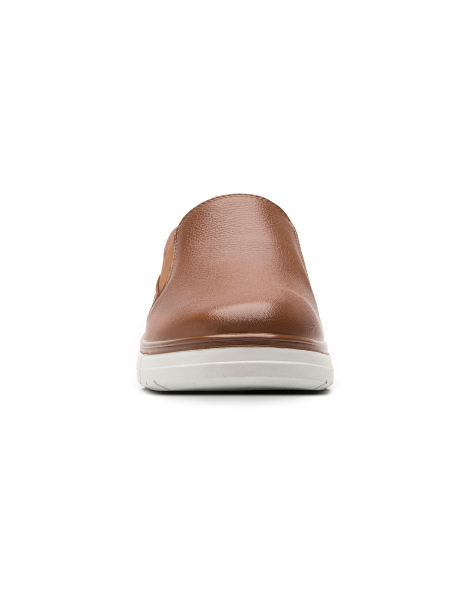 Zapato flexi de piel para mujer
