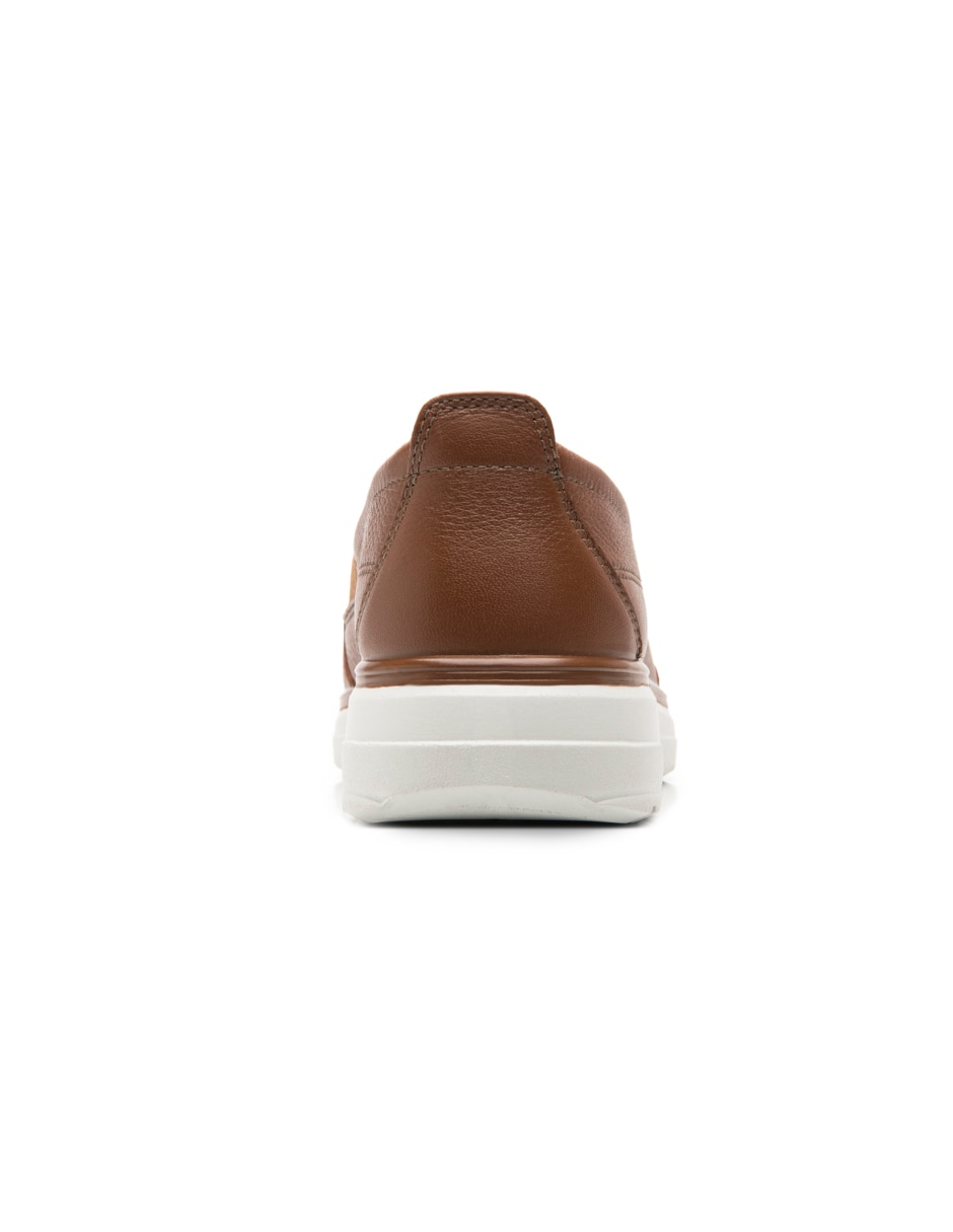 Zapato flexi de piel para mujer