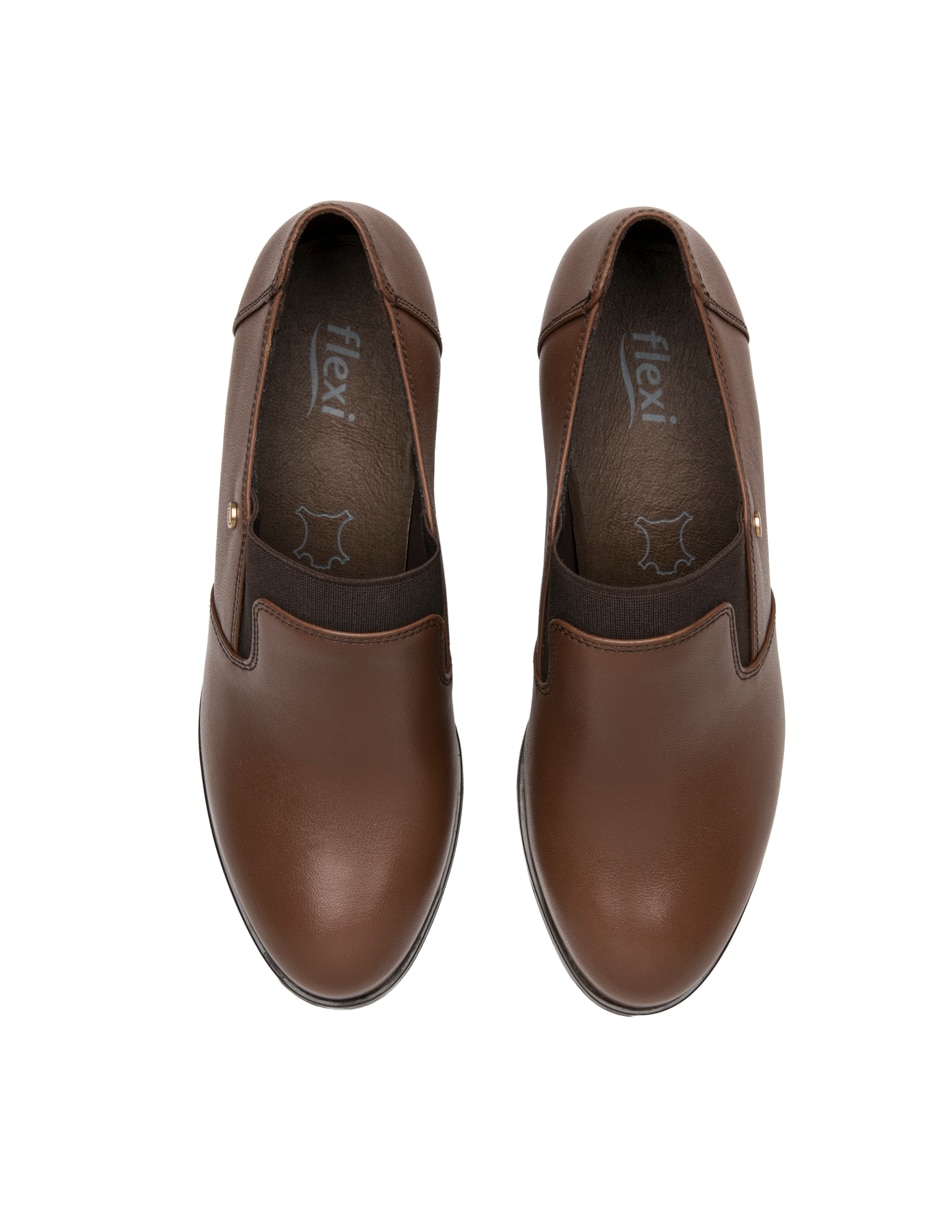 Zapatilla de piel 4